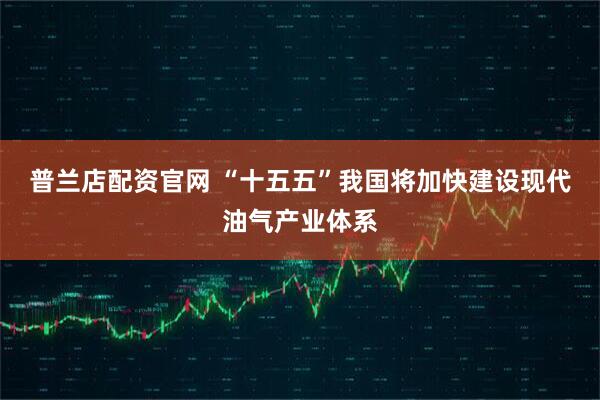 普兰店配资官网 “十五五”我国将加快建设现代油气产业体系